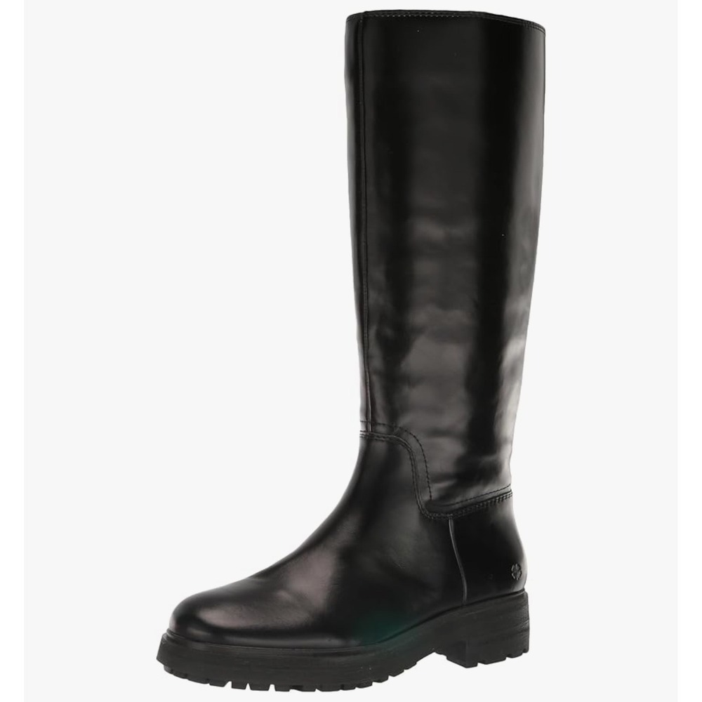 NWT Lucky Brand Women's Cirila Black‎ Knee High Leather Boots 5